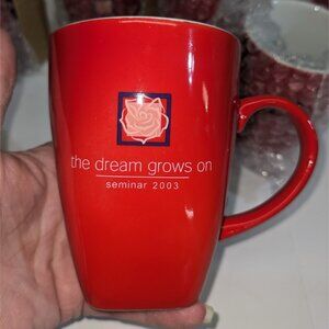 Mary Kay The Dream Grows Seminar 2003 Coffee Mugs
